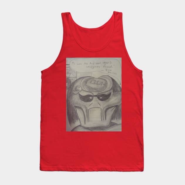 Predator Penguin Quotes Emo Philips Tank Top by TheWickerBreaker